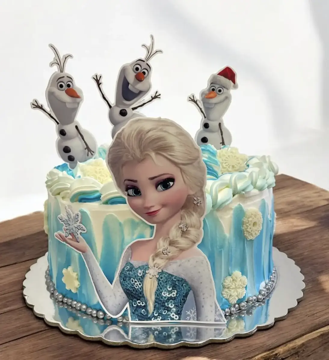 Tarta personalizada Frozen Elsa boda Alicante